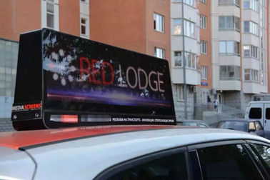 su geçirmez IP65 taksi üst RGB video görüntü outdoor led
